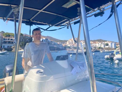 Empuriabrava Motorboat Kelt White Shark 205 alt tag text