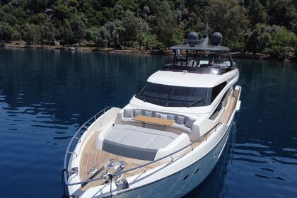 Charter Motor yacht Ferretti 860 Fethiye