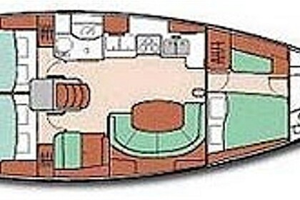 Location Voilier Beneteau Oceanis 411 Clipper Leucate