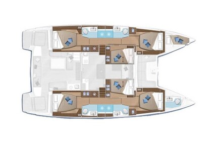 Hyra båt Katamaran Lagoon Lagoon 50 Marmaris