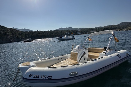 Verhuur RIB Tiger Marine 15 cv (Ray) Cadaqués