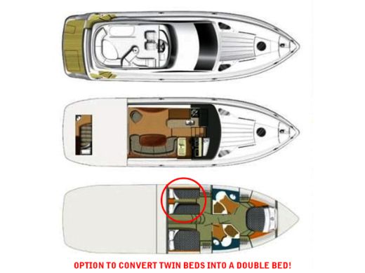 Motorboat PHANTOM 50 boat plan
