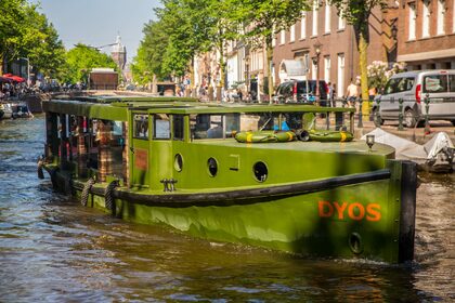 Verhuur Motorboot Custom Luxe Salonboot Dyos Amsterdam