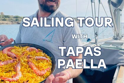 Alquiler Velero Excursiones privadas con Paella Palma de Mallorca
