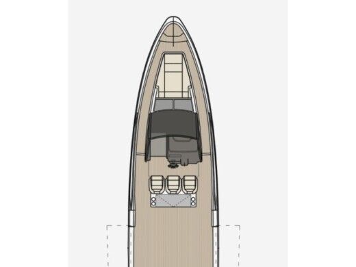 Motorboat  Saxdor 320 GTO Plan du bateau