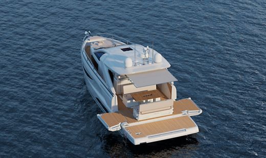 Motorboat Jeanneau DB 37 Boat design plan