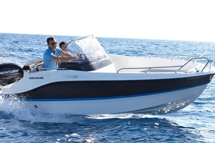 Alquiler Barco sin licencia  Quicksilver Activ 455 Open Puerto de Alcudia