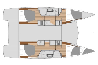 Location Catamaran FOUNTAINE PAJOT ISLA 40 Ajaccio