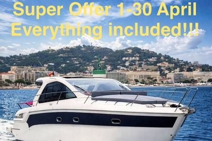 Aluguel Lancha Super offer!!! Everything included skipper fuel Bavaria boat 13 meters from 2017! Cannes