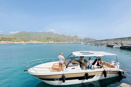 Charter Motorboat Saver 330 walkaround Taormina