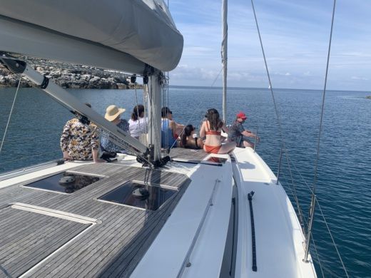 Porto Venere Sailboat Bavaria - YachtBau C45 Style luxury 3 cabin alt tag text