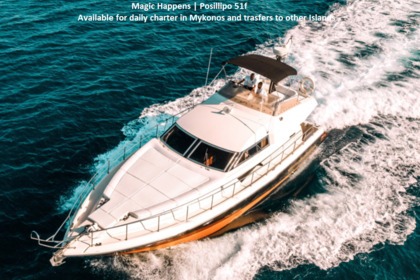 Rental Motor yacht Posillipo Technema 51 Mykonos