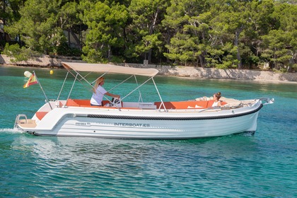 Hire Motorboat Interboat Intender 820 Puerto Pollença