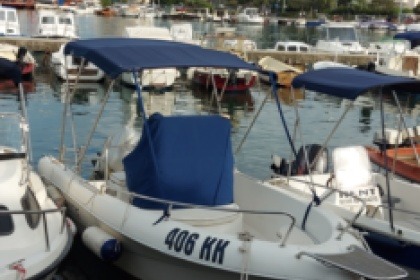 Charter Motorboat Atlantic Open 505 Krk