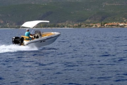 Rental Boat without license  Karel Open 450 Kardamyli
