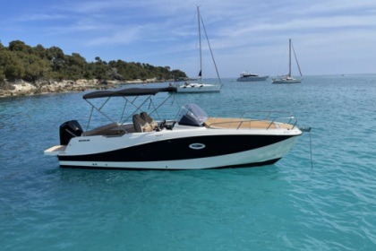Rental Motorboat Quicksilver 755 SUNDECK Cannes
