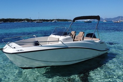 Hire Motorboat Quicksilver Open 555 Mandelieu-La Napoule