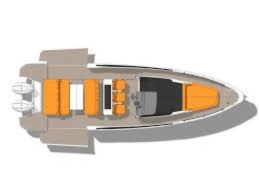 Motorboat Saxdor 320 GTO boat plan