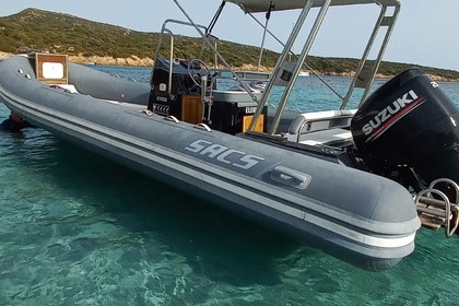 Rental RIB Sacs Marine S750 Figari