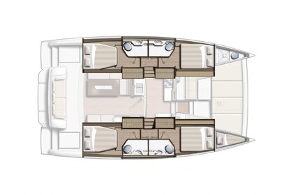 Location Catamaran  Bali 4.2 Capo d'Orlando