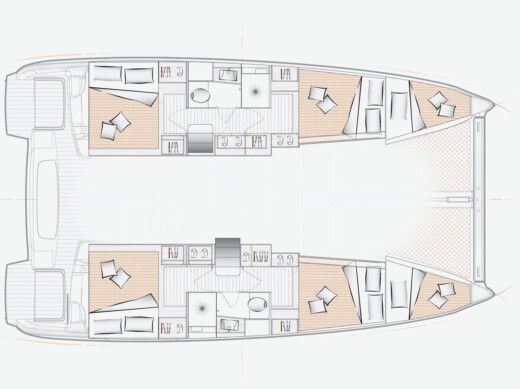 Catamaran  Excess 11 boat plan