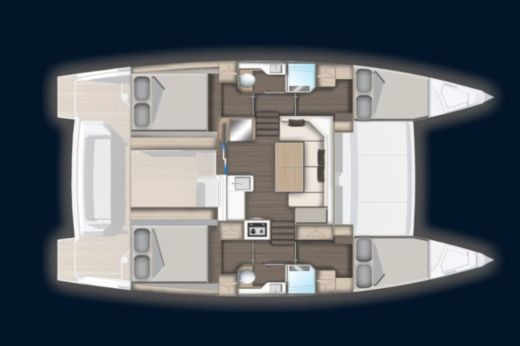 Catamaran Aventura 37 Aventura 37 Boat design plan