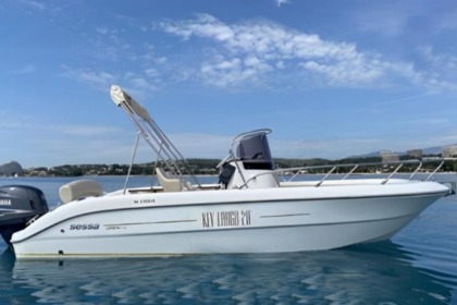 Rental Motorboat Sessa Marine Key Largo 20 Deck Sant Antoni de Portmany