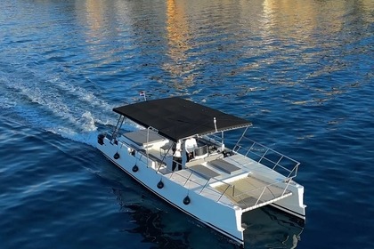 Hire Motorboat HALF & FULL Day rentals Catamaran Rovinj