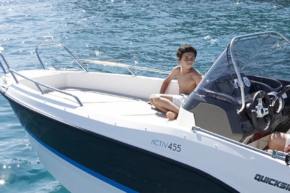 Location Bateau à moteur Quicksilver 455 activ L'Ametlla de Mar