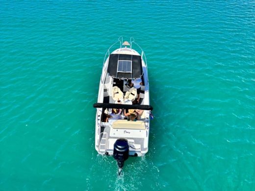 Motorboat Sessa Marine Key Largo 26 Plattegrond van de boot