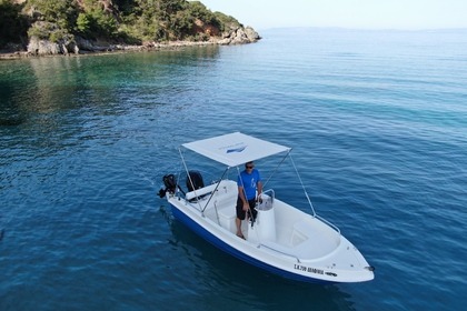 Rental Boat without license  Assos Marine 4.85 Meters Kardamyli