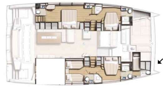 Catamaran Bali - Catana Bali 5.4 Boat design plan
