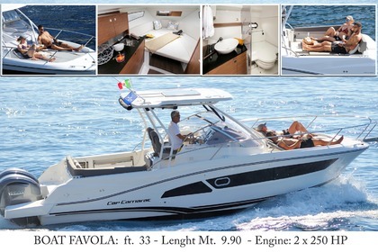 Verhuur Motorboot Jeanneau Cap Camarat 9 WA Amalfi