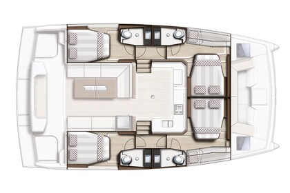 Rental Catamaran  Bali Catspace 2 Capo d'Orlando