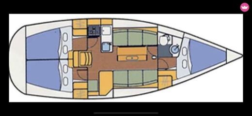 Sailboat Beneteau First 33.7 Boat design plan