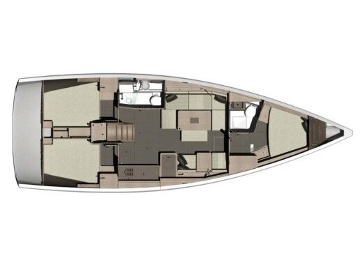 Sailboat  Dufour 410 Grand Large Boat design plan
