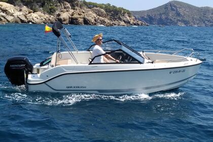 Charter Motorboat Quicksilver 555 bowrider Palamós