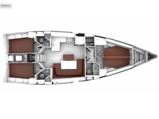Sailboat  Bavaria Cruiser 46 Boat design plan
