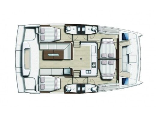 Catamaran Bali - Catana Bali Catspace Boat design plan