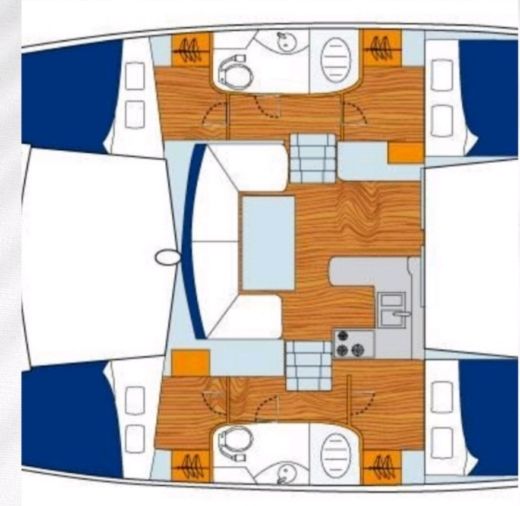 Catamaran Czech Rep 2010 Plano del barco