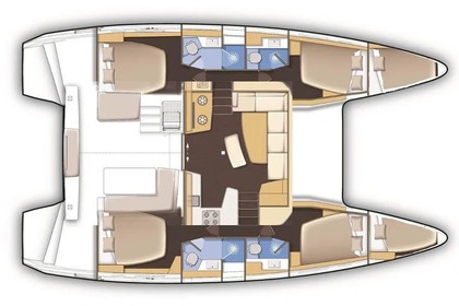 Verhuur Catamaran Lagoon 42 Pula