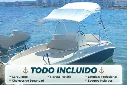 Aluguel Barco sem licença  Remus 450 Sant Antoni de Portmany