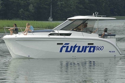 Hire Motorboat Futura 860 Gizycko