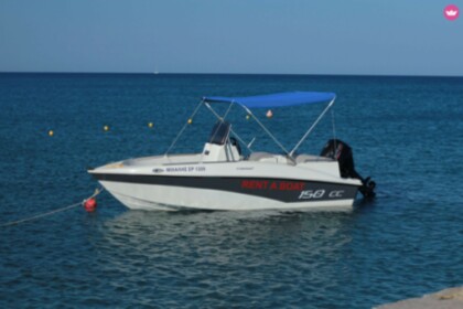 Miete Boot ohne Führerschein  Olympic 150cc Rhodos