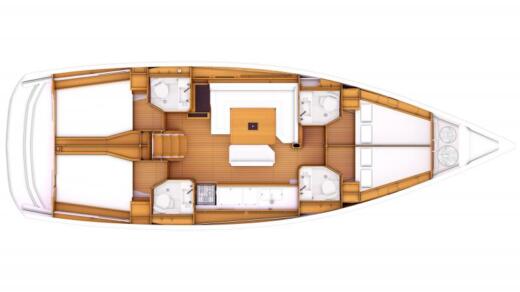 Sailboat Jeanneau SUN ODYSSEY 469 Plan du bateau