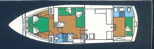 Motorboat Mochi Craft Planta da embarcação