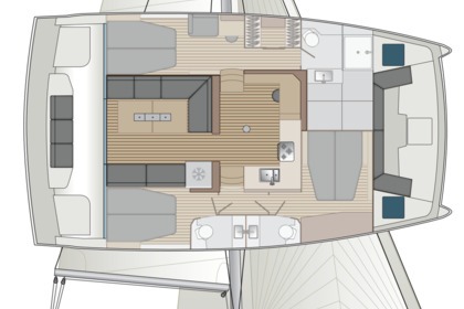 Noleggio Catamarano Bali - Catana CATSPACE 2024 VERSION PROPRIETAIRE Le Marin