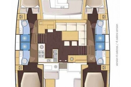 Charter Catamaran Lagoon 2022 lagoon 46 vasiliki Alimos Marina