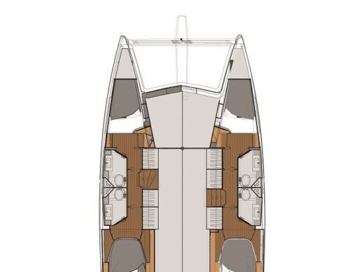 Catamaran  Lucia 40 Boat design plan