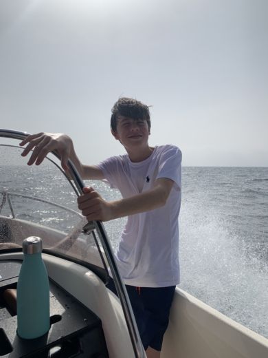 El Campello Motorboat QUICKSILVER 605 Activ Open alt tag text